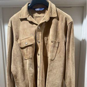 Vintage Ralph Lauren Suede Overshirt- Excellent Condition
